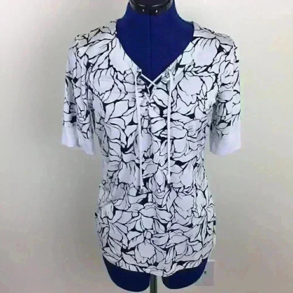 LIZ Claiborne Size S Short Sleeve - Picture 1 of 7